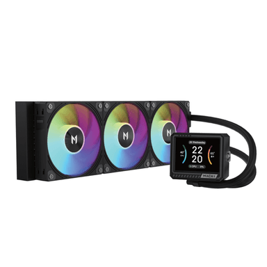 Water Cooler MACH1 GLACIAL 360, ARGB,AMD e Intel, Preto